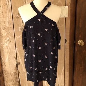 NWT Loft Cold Shoulder Blouse
